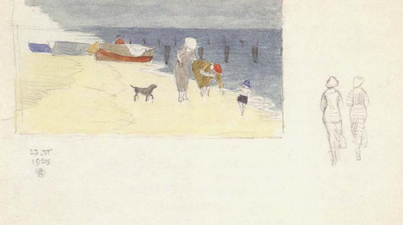  Shore Scene,Southwold-Idea for a Painting